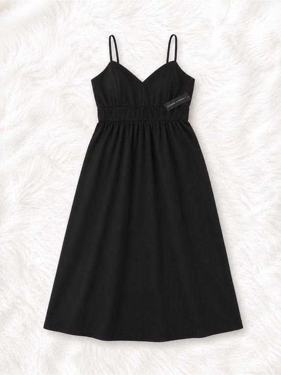 Donna Morgan Dresses & Skirts - NWT Donna Morgan Black Midi Dress Size 2 Quiet Luxury Minimalist Cocktail Dress